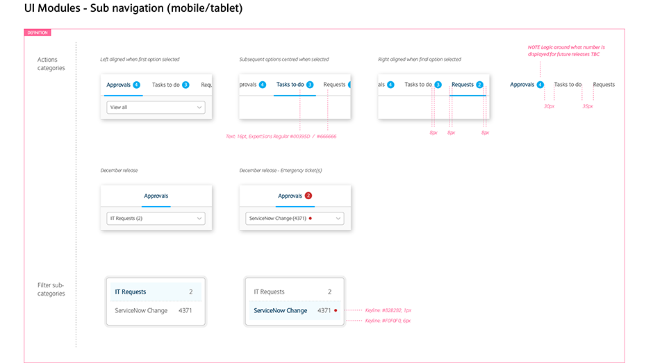 Barclays Now navigation definition