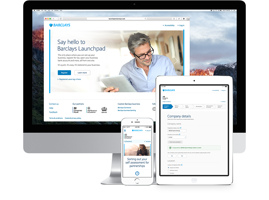 Barclays responsive design